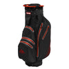 Longridge Men's Waterproof Golf Stand Bag in Black and Red