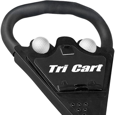 Longridge Tri-Cart Golf Trolley with Accessory Holder and Bottle Holder