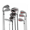 Mens Golf Club Set Including 460cc Allow Driver, Alloy Wood, Alloy Hybrid, #7 Iron, #8 Iron, #9 Iron, PW, SW with Stand Bag