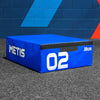 METIS Soft Foam Stackable Plyometric Jump Boxes Blue 30cm