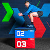 Soft Foam Stackable Plyometric Jump Boxes for Exercise