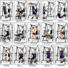 Exercise Chart for Multi-Gym Smith Machine with Pulleys