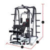 Marcy SM4000 Deluxe Multi-Gym Smith Machine Dimensions