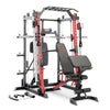 Marcy SM-4033 Multi-Gym Smith Machine with Multifunctional Exercise Bench