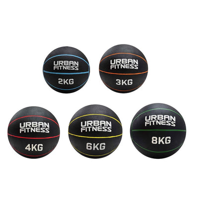 Medicine Balls by Urban Fitness available in 2kg, 3kg, 4kg, 6kg, and 8kg