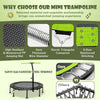 Premium Design Trampoline with 36 Pieces Galvanised Steel Springs