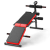 Multi-Purpose Exercise Bench with LCD Display - Red