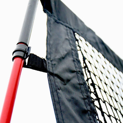 Precision Golf Practice Screen with Sturdy Steel Frame and Detachable Practice Net