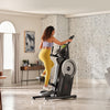 Elliptical Cross Trainer with LCD Display for Home & Commercial Exercise