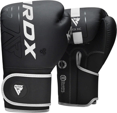 RDX Pro Boxing Gloves with Ventilated Palm White