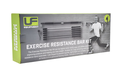 Exercise Resistance Bar Kit for Complete Home Workouts by UF Equipment