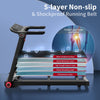 High-Powered Treadmill with 5-Layer Non-slip & Shockproof Running Belt