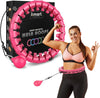 SMART Hula Hoop Fitness Ring Pink