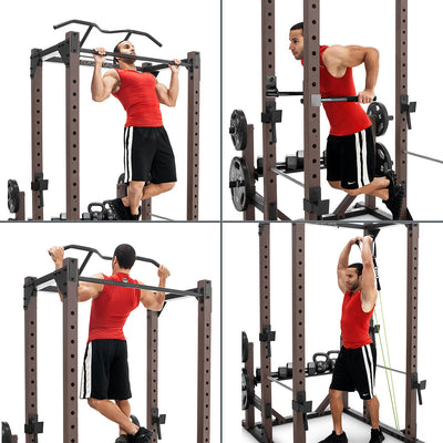 Heavy Duty Multi-Gym with Free Weight Shelf and All-in-One Strength Training Apparatus