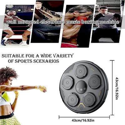 Smart Bluetooth Wall Mounted Boxing Trainer Dimensions