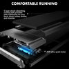 Smart Treadmill with 2HP Ultra-Quiet 5-Layer Shock Absorbing Running Belt