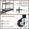 Sports Equipment Organiser with High Quality Metal Frame and Transport Wheels