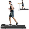 Ultra Slim Under Desk Walking Pad Treadmill for Home & Office Bluetooth Black