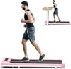 Ultra Slim Under Desk Walking Pad Treadmill for Home & Office Bluetooth Pink