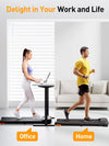 2-in-1 Walking Pad and Running Treadmill