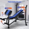 Adjustable Weight Bench with Leg Extension and Preacher Curl