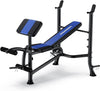 Weight Bench with Leg Extension & Preacher Curl