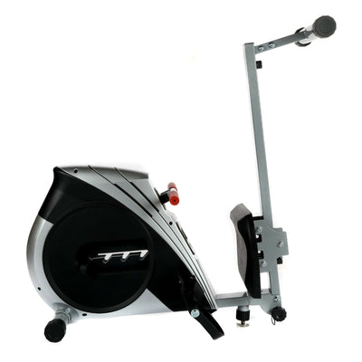 Foldable Rowing Machine with LCD Display