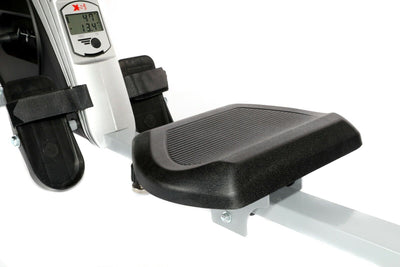 Home Rowing Machine with Padded Seat and Secure Footplates